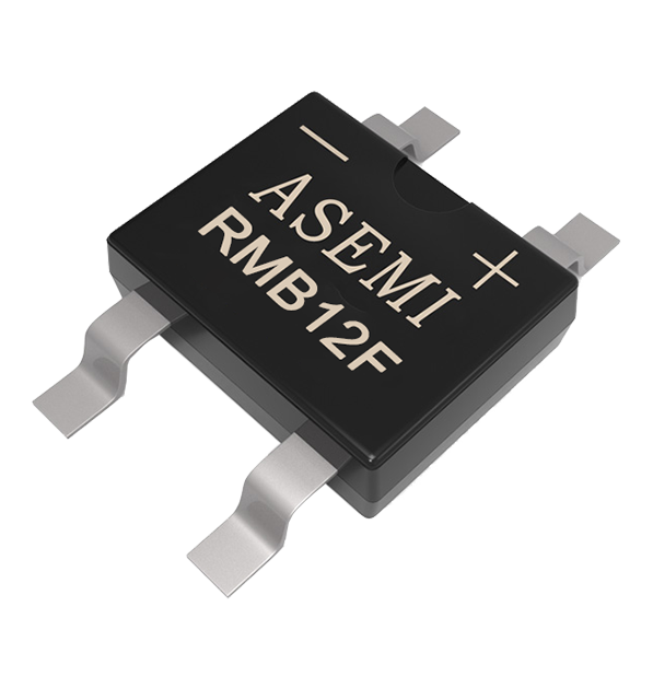 RMB16F/RMB14F/RMB12F ASEMI快恢復(fù)整流橋，薄體貼片小封裝用50MIL芯片，智能插座、電表設(shè)備適配整流橋
