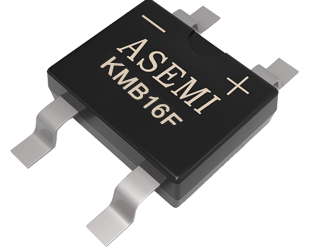 KMB16F/KMB14F/KMB110F，ASEMI貼片肖整流橋薄體貼片小封裝用50MIL芯片，智能插座、電表設(shè)備適配整流橋