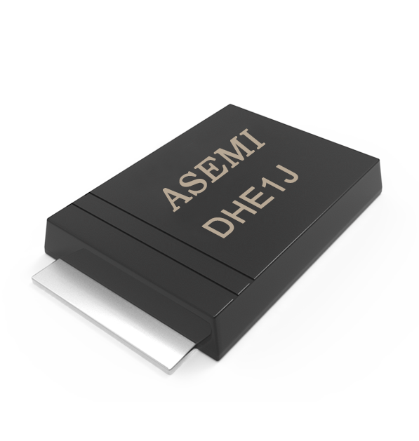 (DHE1M-SOD123) DHE1K/DHE1J/DHE1G/DHE1D, ASEMI高效恢復二極管