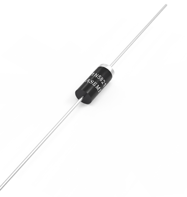 1N5822/1N5821/1N5820 ASEMI肖特基二極管 DO-41軸向二極管插件