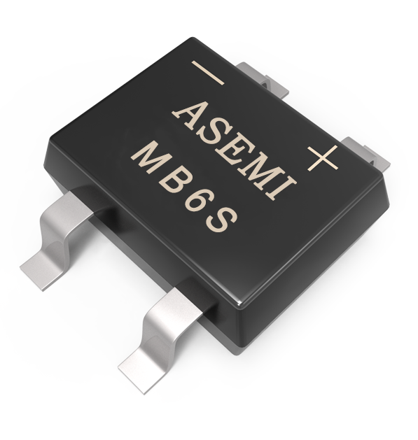 MB6S,MB4S，ASEMI貼片整流橋，高檔品質(zhì)LED驅(qū)動器電源適配整流橋MB6S，50MIL，MB6S
