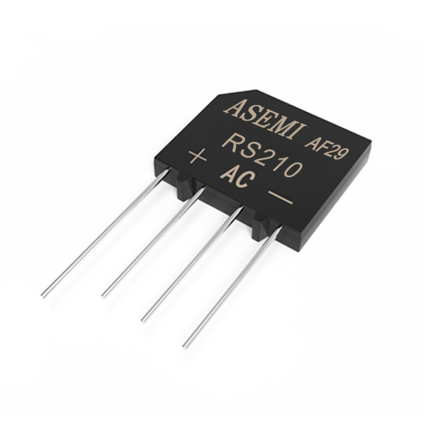 RS210/RS208/RS207/RS206，ASEMI整流橋，內(nèi)置GPP芯片，大功率LED驅(qū)動器用橋 RS210