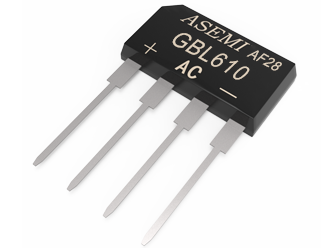 GBL610,GBL608,GBL606，ASEMI整流橋，內(nèi)置50MIL芯片，適配高端電源/電腦適配器等 GBL610