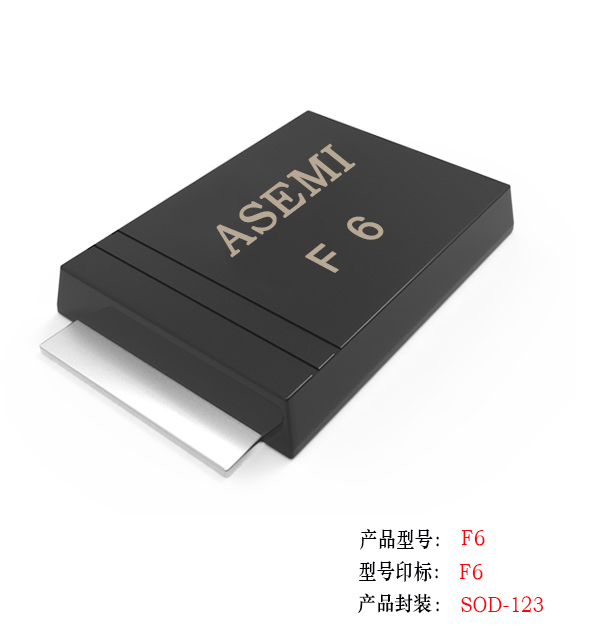 (F7-SOD123）F7/F6/F5/F4/F3, ASEMI快速恢復(fù)二極管